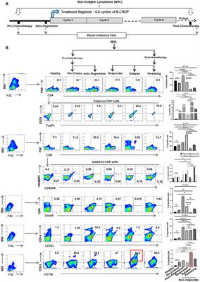 High monocytic MDSC signature predicts multi-drug resistance and cancer relapse in non-Hodgkin lymphoma patients treated with R-CHOP